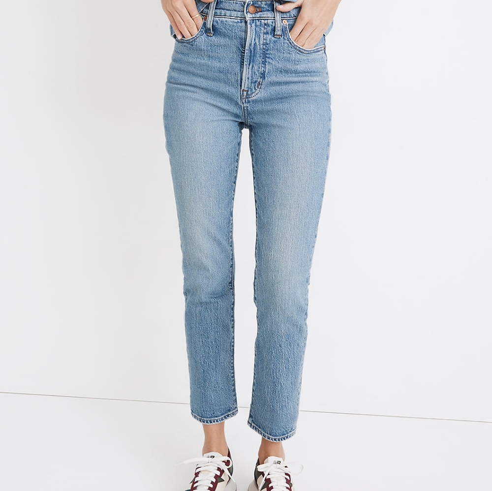 MADEWELL THE PERFECT VINTAGE JEAN IN BANNER WASH SIZE 29
